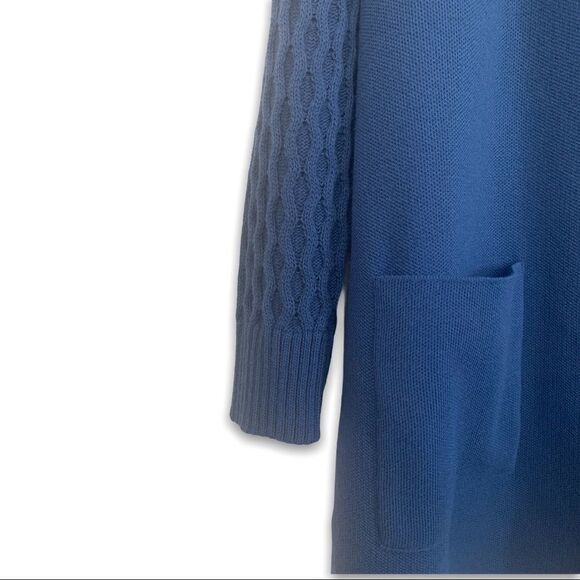 Nina Leonard 100% Acrylic Knitted Long Cardigan - Picture 5 of 8